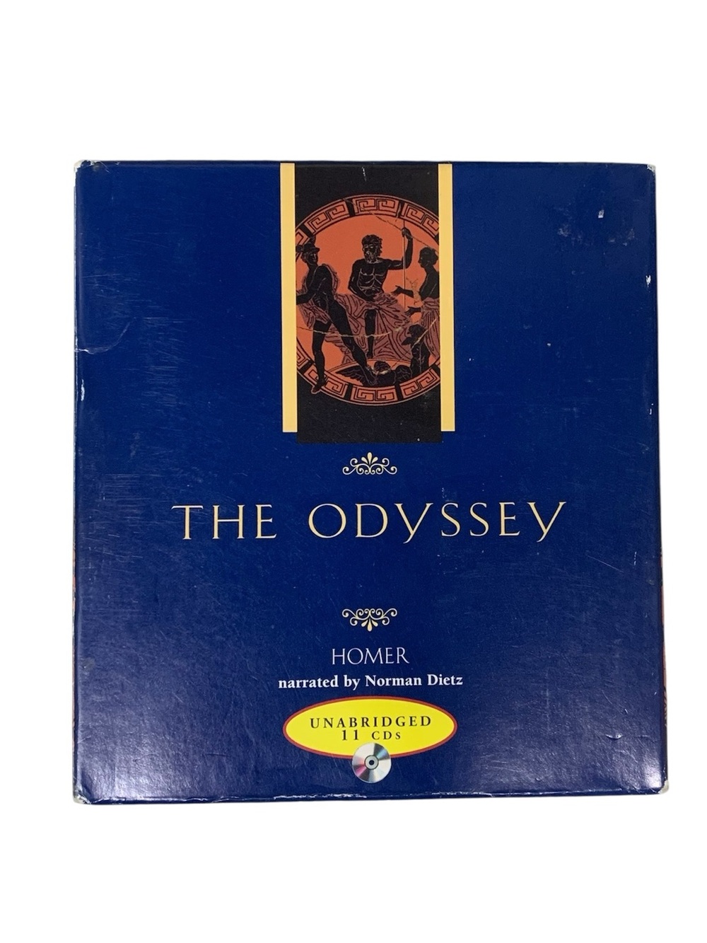 The Odyssey Homer Unabridged Audiobook 11 CD Set Norman Dietz Narrated 12.5 Hour